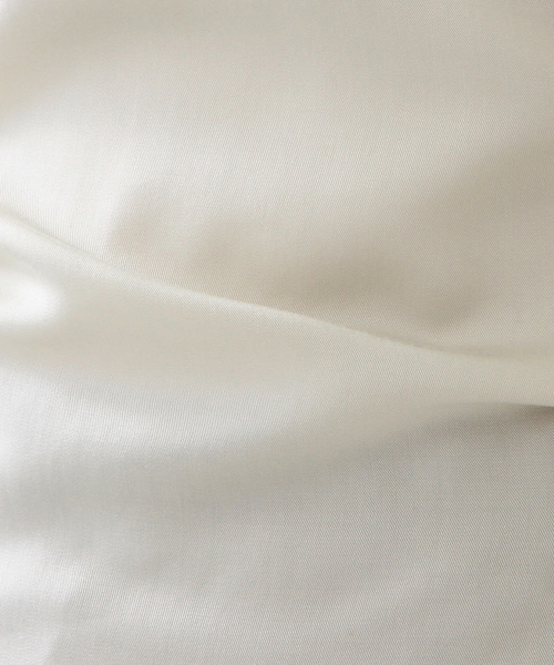 Ray BEAMS（レイビームス）の「RBS / オープン バックレースアップ（シャツ/ブラウス・レディース・ライトグレー/ネイビー・0/1）」の11枚目の写真