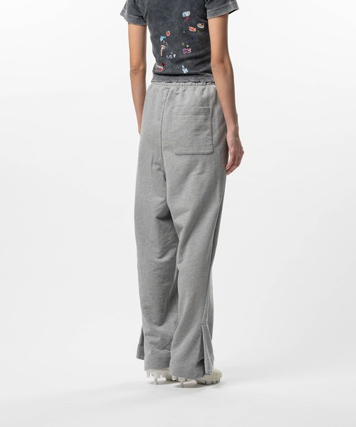Maison MIHARA YASUHIRO（メゾンミハラヤスヒロ）の「College Print Sweat Pants（スウェットパンツ・レディース・ブラック/グレー・38/36/40）」の9枚目の写真