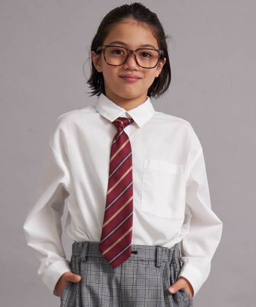 PAIRMANON STREET（ペアマノンストリート）の「【オケージョン対応】フォーマル レギュラーカラーシャツ【PAIRMANON STREET】（シャツ/ブラウス・キッズ・ホワイト/ホワイト系その他・100/110/120/130/140/150/160）」の6枚目の写真