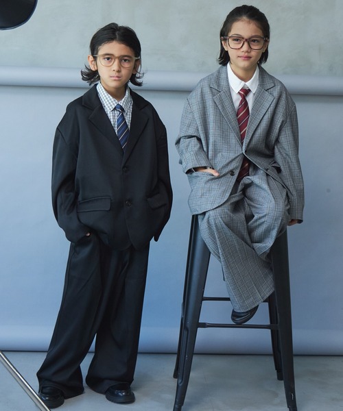 PAIRMANON STREET（ペアマノンストリート）の「【オケージョン対応】フォーマル レギュラーカラーシャツ【PAIRMANON STREET】（シャツ/ブラウス・キッズ・ホワイト/ホワイト系その他・100/110/120/130/140/150/160）」の9枚目の写真