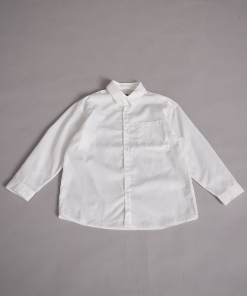 PAIRMANON STREET（ペアマノンストリート）の「【オケージョン対応】フォーマル レギュラーカラーシャツ【PAIRMANON STREET】（シャツ/ブラウス・キッズ・ホワイト/ホワイト系その他・100/110/120/130/140/150/160）」の16枚目の写真