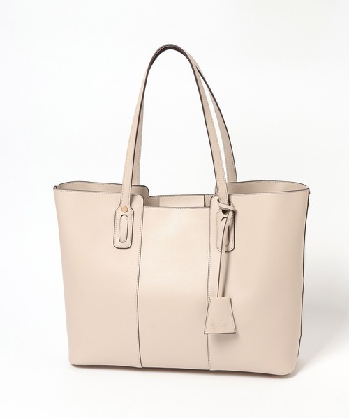 Andemiu(アンデミュウ)の「PCケース付きキリカエトートバッグ639537(トートバッグ・レディース・ブラック/ネイビー/アイボリー・FREE)」の7枚目の写真