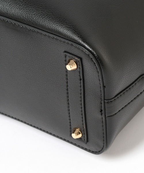 Andemiu(アンデミュウ)の「PCケース付きキリカエトートバッグ639537(トートバッグ・レディース・ブラック/ネイビー/アイボリー・FREE)」の20枚目の写真