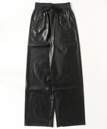 PRESTIGE APPAREL WIDE LEATHER PANTS