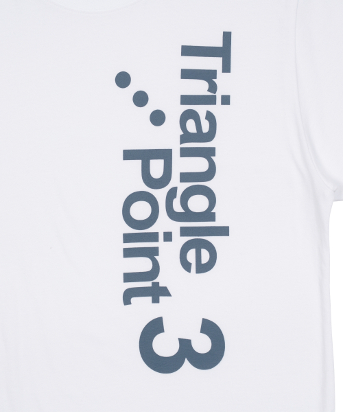 THECOLDESTMOMENT(ザコールデストモーメント)の「TCM triangle T (white)(Tシャツ/カットソー・メンズ・その他・S/M/L)」の5枚目の写真