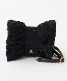 ショルダーバッグ（ブラック/黒色系・キルティング）ファッション通販