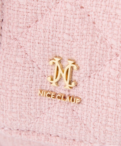 one after another NICE CLAUP（ワンアフターアナザーナイスクラップ）の「【新色追加】リボンキルティングバッグ（ショルダーバッグ・レディース・アイボリー/ピンク系その他/ブラック系その他・FREE）」の12枚目の写真