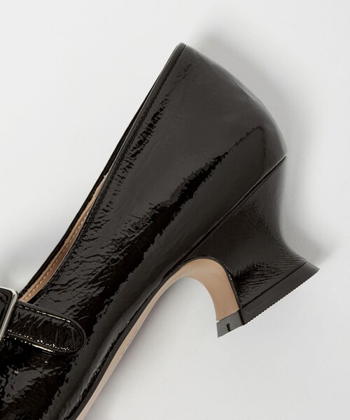 スクエアソフトワンベルト パンプス45↓↑（パンプス）｜ODETTE E