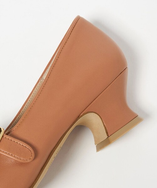 スクエアソフトワンベルト パンプス45↓↑（パンプス）｜ODETTE E