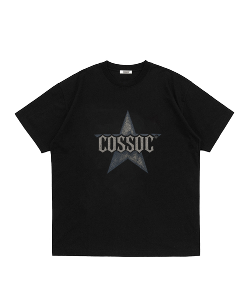 COSO(コソ)の「クランクスター 半袖Tシャツ (ブラック)(Tシャツ/カットソー・レディース・ブラック・S/M/L)」の1枚目の写真