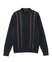FRED PERRY（フレッドペリー）の「FRED PERRY VERTICAL STRIPE KNITTED SHIRT K6537（ニット/セーター）」
