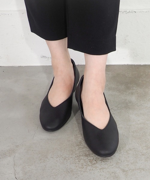 ENあしながおじさん（エンアシナガオジサン）の「防水│プレーンパンプス　3760007（パンプス・レディース・ベージュ/ブラック・22.5cm/24.5cm/24cm/23.5cm/23cm）」の8枚目の写真