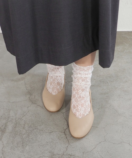 ENあしながおじさん（エンアシナガオジサン）の「防水│プレーンパンプス　3760007（パンプス・レディース・ベージュ/ブラック・22.5cm/24.5cm/24cm/23.5cm/23cm）」の13枚目の写真