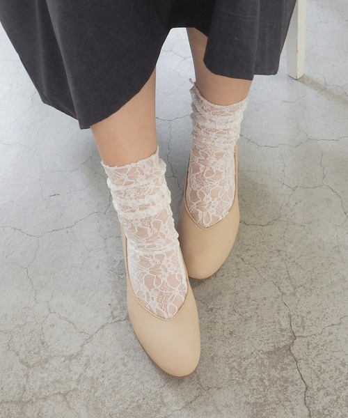 ENあしながおじさん（エンアシナガオジサン）の「防水│プレーンパンプス　3760007（パンプス・レディース・ベージュ/ブラック・22.5cm/24.5cm/24cm/23.5cm/23cm）」の16枚目の写真