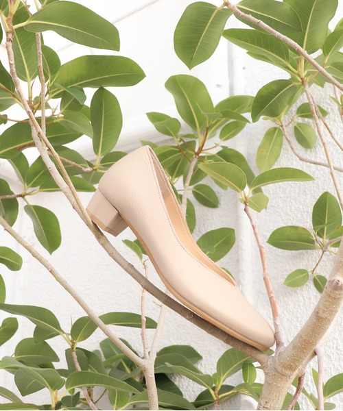 ENあしながおじさん（エンアシナガオジサン）の「防水│プレーンパンプス　3760007（パンプス・レディース・ベージュ/ブラック・22.5cm/24.5cm/24cm/23.5cm/23cm）」の19枚目の写真