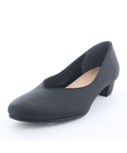 ENあしながおじさん（エンアシナガオジサン）の「防水│プレーンパンプス　3760007（パンプス・レディース・ベージュ/ブラック・22.5cm/24.5cm/24cm/23.5cm/23cm）」の22枚目の写真