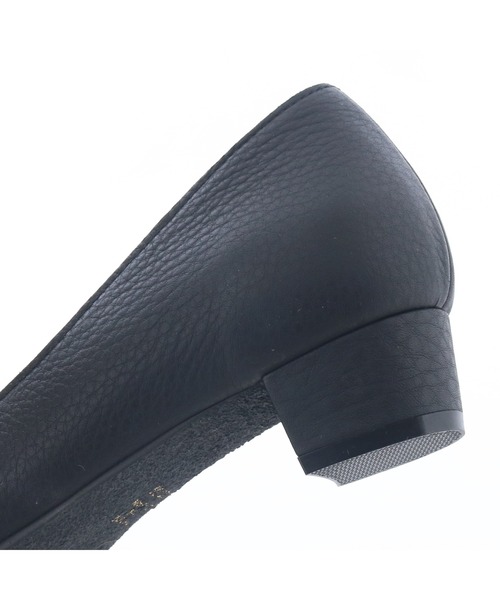 ENあしながおじさん（エンアシナガオジサン）の「防水│プレーンパンプス　3760007（パンプス・レディース・ベージュ/ブラック・22.5cm/24.5cm/24cm/23.5cm/23cm）」の4枚目の写真