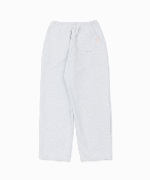 HELLO SUNRISE(ハローサンライズ)の「HS Logo Wide Sweatpants_L.Gray(スウェットパンツ・レディース・ライトグレー・SMALL/MEDIUM/LARGE)」の5枚目の写真