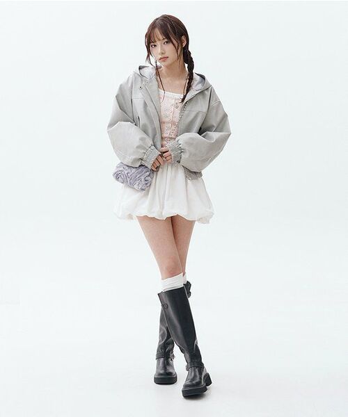 LARTIGENT(ラーティゼン)の「L15 BALLOON ONE-PIECE(WHITE)(ワンピース・レディース・その他・FREE)」の10枚目の写真