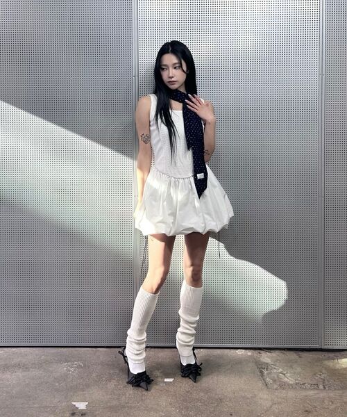LARTIGENT(ラーティゼン)の「L15 BALLOON ONE-PIECE(WHITE)(ワンピース・レディース・その他・FREE)」の14枚目の写真