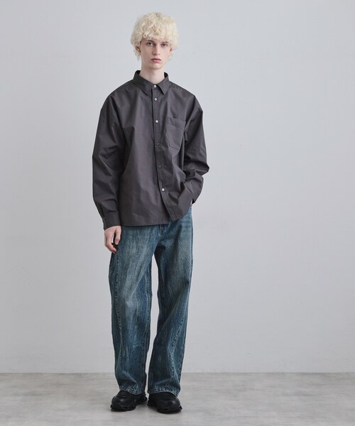 tk.TAKEO KIKUCHI（ティーケータケオキクチ）の「ストレートレッグデニム（デニムパンツ・メンズ・ブルー系その他/ブラック・03/02）」の8枚目の写真