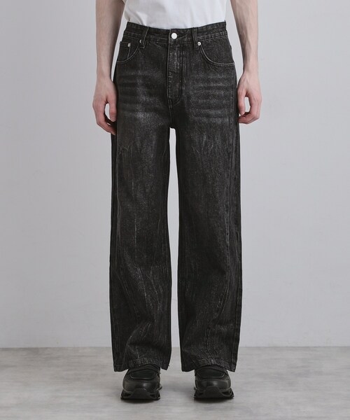 tk.TAKEO KIKUCHI（ティーケータケオキクチ）の「ストレートレッグデニム（デニムパンツ・メンズ・ブルー系その他/ブラック・03/02）」の10枚目の写真