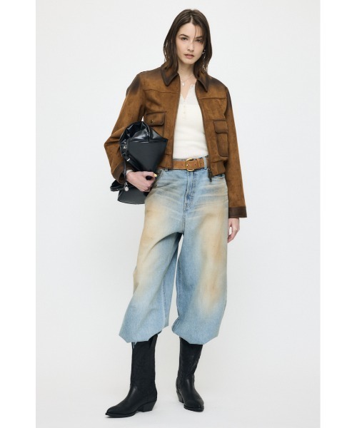 COMPACT F/LEATHER ブルゾン MOUSSY | COMPACT F/LEATHER ブルゾン (ブルゾン ) |SHEL'TTER WEBSTORE