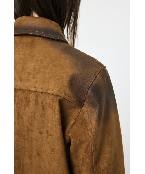 MOUSSY（マウジー）の「【26年SS新作】COMPACT F/LEATHER ブルゾン