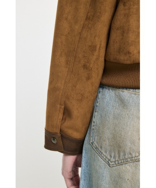 MOUSSY(マウジー)の「【26年SS新作】COMPACT F/LEATHER ブルゾン(ブルゾン・レディース・ダークブラウン/ブラウン系その他/ブラック・FREE)」の13枚目の写真