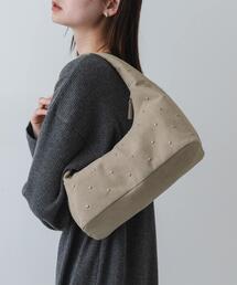 SENSE OF PLACE by URBAN RESEARCH | 【500ml収納可】スタッズラウンドバッグ(ハンドバッグ)