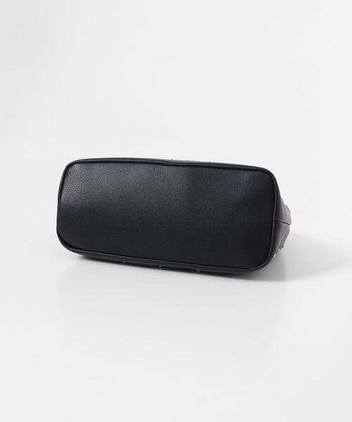 SENSE OF PLACE by URBAN RESEARCH（センスオブプレイスバイアーバンリサーチ）の「スタッズラウンドバッグ（ハンドバッグ・レディース・ライトベージュ/ブラック・ONE）」の9枚目の写真