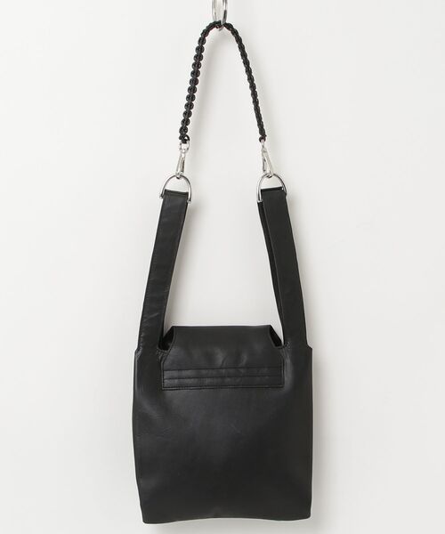 YArKA（ヤーカ）の「【YArKA/ヤーカ】real leather braided strap flap marche bag [wam11] / コブラ編フラップマルシェバッグ（ハンドバッグ・レディース・ブラック・FREE）」の16枚目の写真