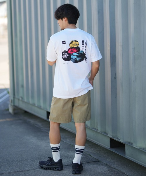 THE NORTH FACE（ザノースフェイス）の「THE NORTH FACE/ノースフェイス メンズ 半袖Tシャツ ショートスリーブTシャツ NT32647（Tシャツ/カットソー・メンズ・ブラック/ホワイト・S/M/L/XL/XXL）」の6枚目の写真