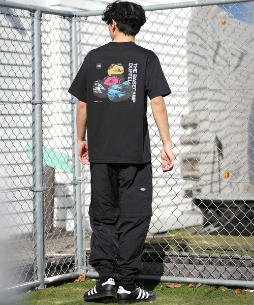 THE NORTH FACE（ザノースフェイス）の「THE NORTH FACE/ノースフェイス メンズ 半袖Tシャツ ショートスリーブTシャツ NT32647（Tシャツ/カットソー・メンズ・ブラック/ホワイト・S/M/L/XL/XXL）」の10枚目の写真