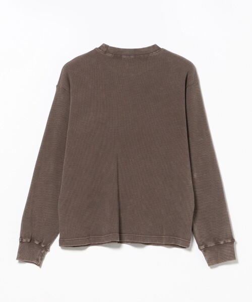 BEAMS HEART(ビームスハート)の「【7/24再値下げ】スノーウォッシュ ワッフル ロングスリーブ(ユニセックス)(Tシャツ/カットソー・メンズ・ブラック/ブラウン・SMALL/LARGE/MEDIUM)」の12枚目の写真