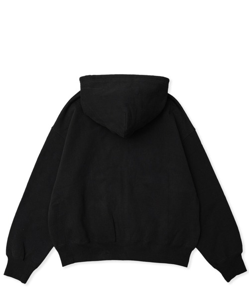 MFC STORE（エムエフシーストア）の「MFC STORE ORIGINAL SMALL MS LOGO ZIP HOODIE（パーカー・メンズ・ブラック/グレー・S/M/L/XL/XXL）」の5枚目の写真