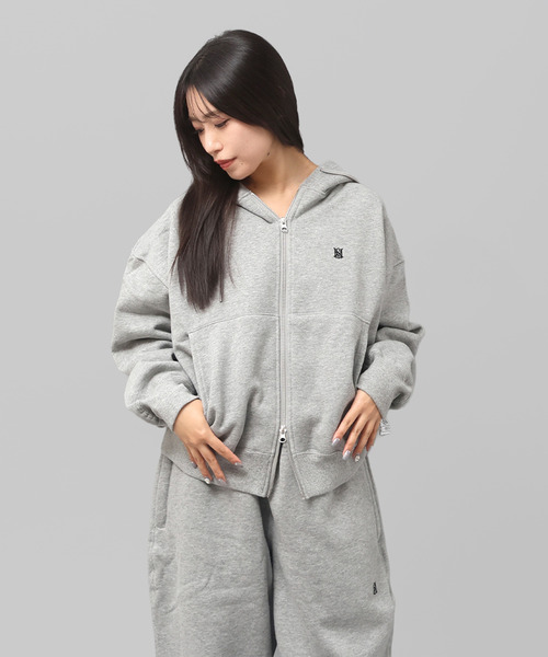 MFC STORE（エムエフシーストア）の「MFC STORE ORIGINAL SMALL MS LOGO ZIP HOODIE（パーカー・メンズ・ブラック/グレー・S/M/L/XL/XXL）」の18枚目の写真