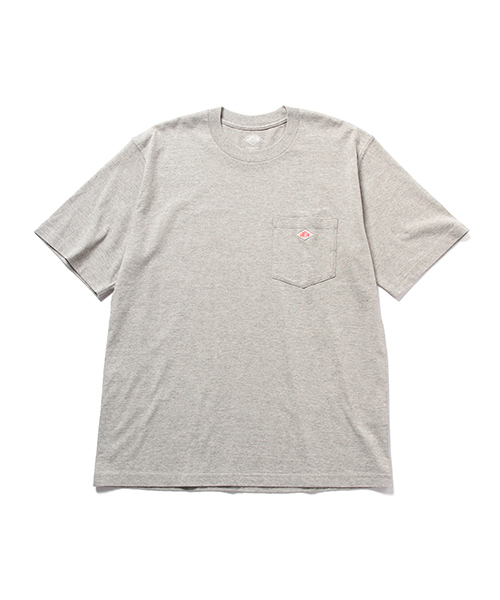 DANTON（ダントン）の「DANTON×ビーミング by ビームス / 40th別注 POCKET TEE（Tシャツ/カットソー・メンズ・グレー/ブラック/ホワイト・LARGE/MEDIUM/SMALL）」の5枚目の写真
