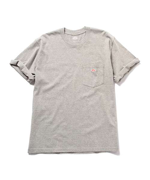 DANTON（ダントン）の「DANTON×ビーミング by ビームス / 40th別注 POCKET TEE（Tシャツ/カットソー・メンズ・グレー/ブラック/ホワイト・LARGE/MEDIUM/SMALL）」の8枚目の写真