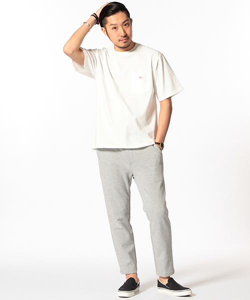 DANTON（ダントン）の「DANTON×ビーミング by ビームス / 40th別注 POCKET TEE（Tシャツ/カットソー・メンズ・グレー/ブラック/ホワイト・LARGE/MEDIUM/SMALL）」の17枚目の写真