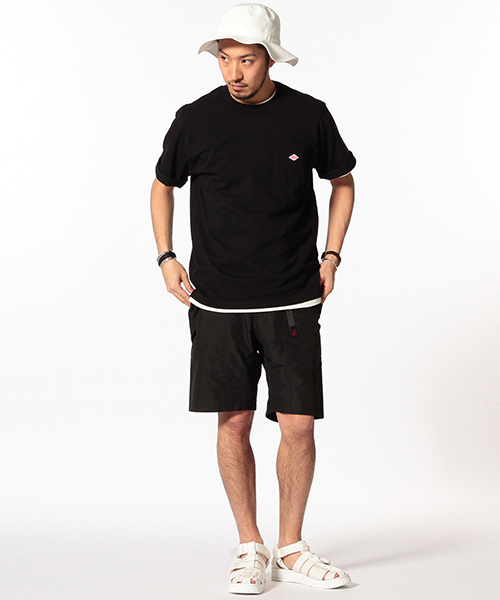 DANTON（ダントン）の「DANTON×ビーミング by ビームス / 40th別注 POCKET TEE（Tシャツ/カットソー・メンズ・グレー/ブラック/ホワイト・LARGE/MEDIUM/SMALL）」の10枚目の写真