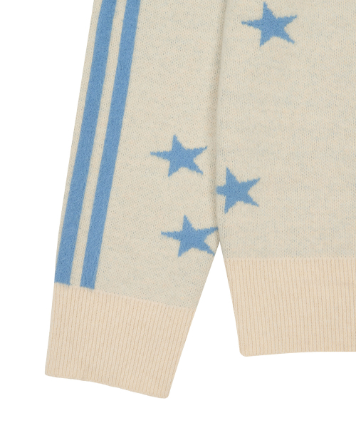 LARTIGENT（ラーティゼン）の「L20 REVERSE STAR KNIT(CREAM)（ニット/セーター・レディース・その他・FREE）」の4枚目の写真