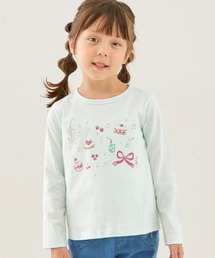 KP（ケーピー）の「【GOOD PRICE】 スイーツミュージック 長袖Tシャツ（Tシャツ/カットソー）」