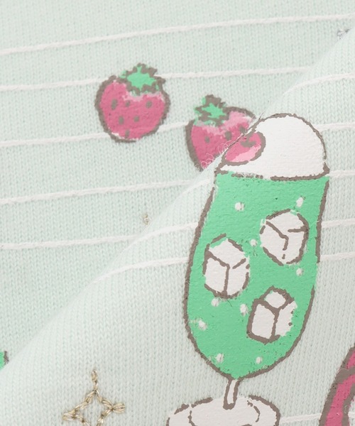 KP(ケーピー)の「【GOOD PRICE】 スイーツミュージック 長袖Tシャツ(Tシャツ/カットソー・キッズ・ネイビー/ミント・120cm/130cm/140cm/90cm/100cm/110cm)」の18枚目の写真