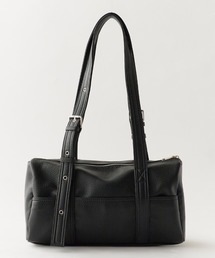 AO2（アオズ）の「Faux Leather 2-Way Shoulder Bag with Pockets / マチあり フェイクレザー2WAYショルダーバッグ 2026年 夏 夏服（ショルダーバッグ）」