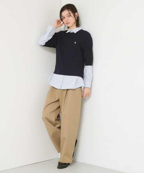 THE SHOP TK (ザ ショップ ティーケー )の「【POLO BCS 別注】チノパンツ(その他パンツ・レディース・アイボリー/ベージュ/ネイビー・12/13)」の14枚目の写真