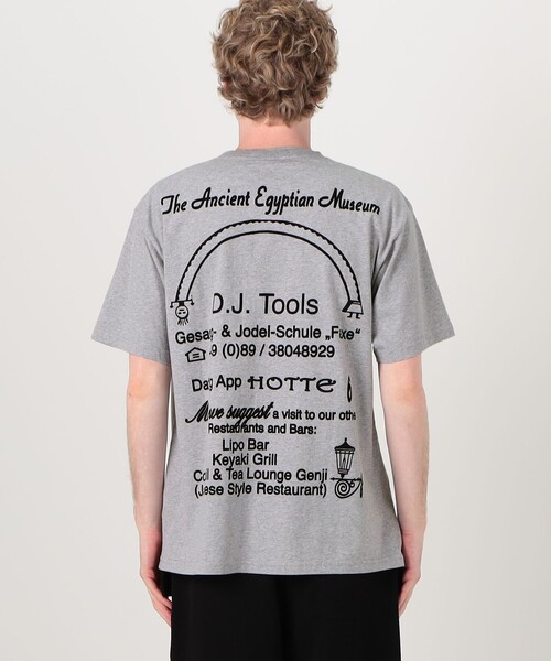 Public Possession(パブリックポゼッション)の「PUBLIC POSSESSION FREE INFO T-SHIRT(Tシャツ/カットソー・メンズ・グレー・L/M)」の5枚目の写真