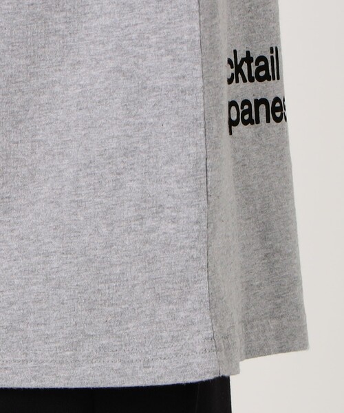 Public Possession(パブリックポゼッション)の「PUBLIC POSSESSION FREE INFO T-SHIRT(Tシャツ/カットソー・メンズ・グレー・L/M)」の9枚目の写真