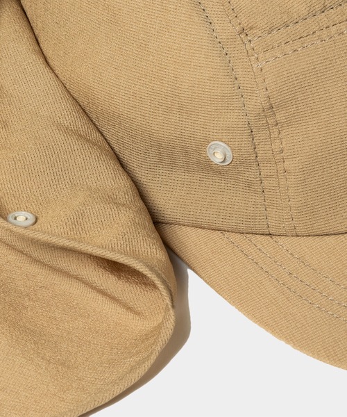 meanswhile（ミーンズワイル）の「Breathable Shade Cap（キャップ・メンズ・ベージュ/ネイビー・FREE）」の7枚目の写真