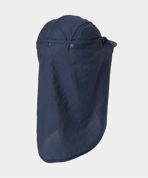 meanswhile（ミーンズワイル）の「Breathable Shade Cap（キャップ・メンズ・ベージュ/ネイビー・FREE）」の10枚目の写真